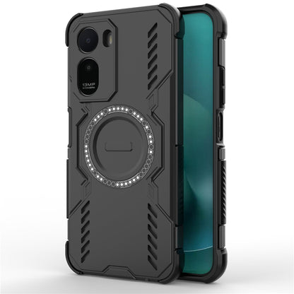 Coque MagSafe pour Xiaomi Redmi A7 Pro 4G, Techsuit, ArmorMag, Noire