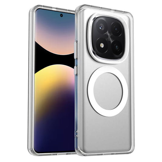 MagSafe-Hülle für Xiaomi Redmi Note 14 Pro+ 5G, Techsuit, CandyCase, Weiß