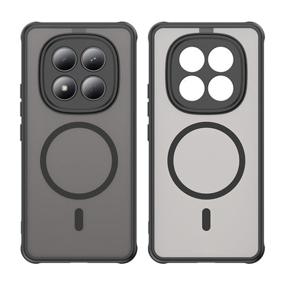 Étui MagSafe pour Xiaomi Redmi Note 15 Pro 4G, Techsuit, HaloFrost II, Noir