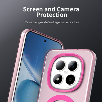 MagSafe Hülle für Xiaomi Redmi Note 15 Pro 5G, Techsuit, CandyCase, Rosa