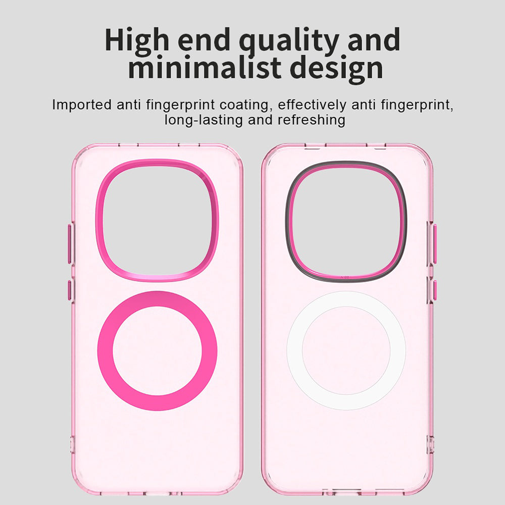 MagSafe Hülle für Xiaomi Redmi Note 15 Pro 5G, Techsuit, CandyCase, Rosa