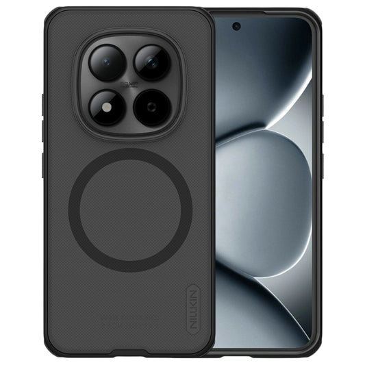 Coque MagSafe pour Xiaomi Redmi Note 15 Pro+ 5G, Nillkin, Super Shield Pro, Noire Transparente