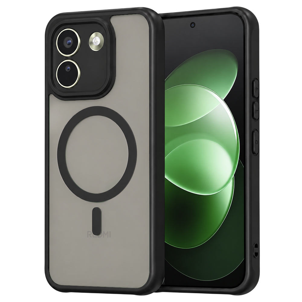 MagSafe-Hülle für Xiaomi Redmi Note 17 Pro Max, Techsuit, HaloFrost II, Schwarz