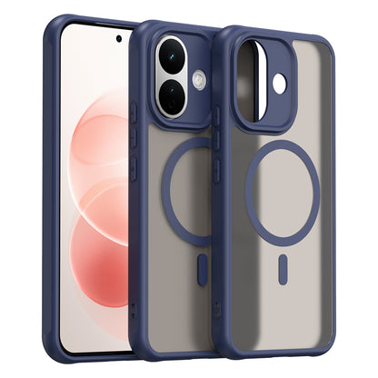 Coque MagSafe pour Xiaomi Redmi Note 17 Pro, Techsuit, HaloFrost II, bleu marine