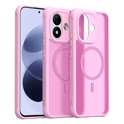 Coque MagSafe pour Xiaomi Redmi Note 17 Pro, Techsuit, HaloFrost II, rose