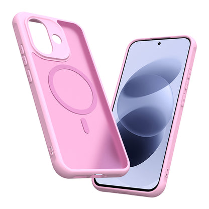 Coque MagSafe pour Xiaomi Redmi Note 17 Pro, Techsuit, HaloFrost II, rose