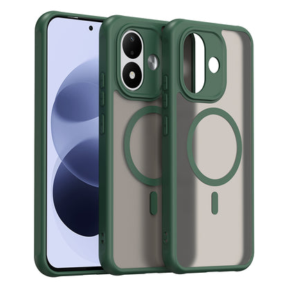 Coque MagSafe pour Xiaomi Redmi Note 17 Pro, Techsuit, HaloFrost II, verte