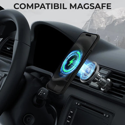 MagSafe Hülle für Apple iPhone 17 Pro, Techsuit Aramid Fiber, Schwarz