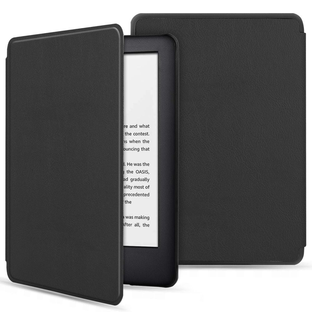 Case for Amazon Kindle Paperwhite 5inch, Techsuit, SmartCover, Black