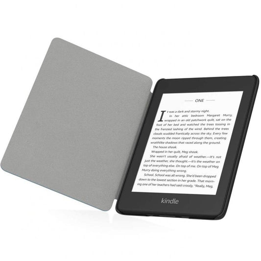 Housse pour Amazon Kindle Paperwhite 5 pouces, Techsuit, SmartCover, Noire