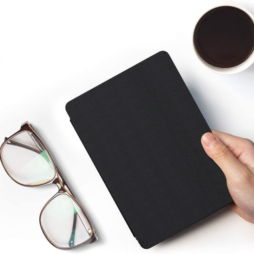 Case for Amazon Kindle Paperwhite 5inch, Techsuit, SmartCover, Black