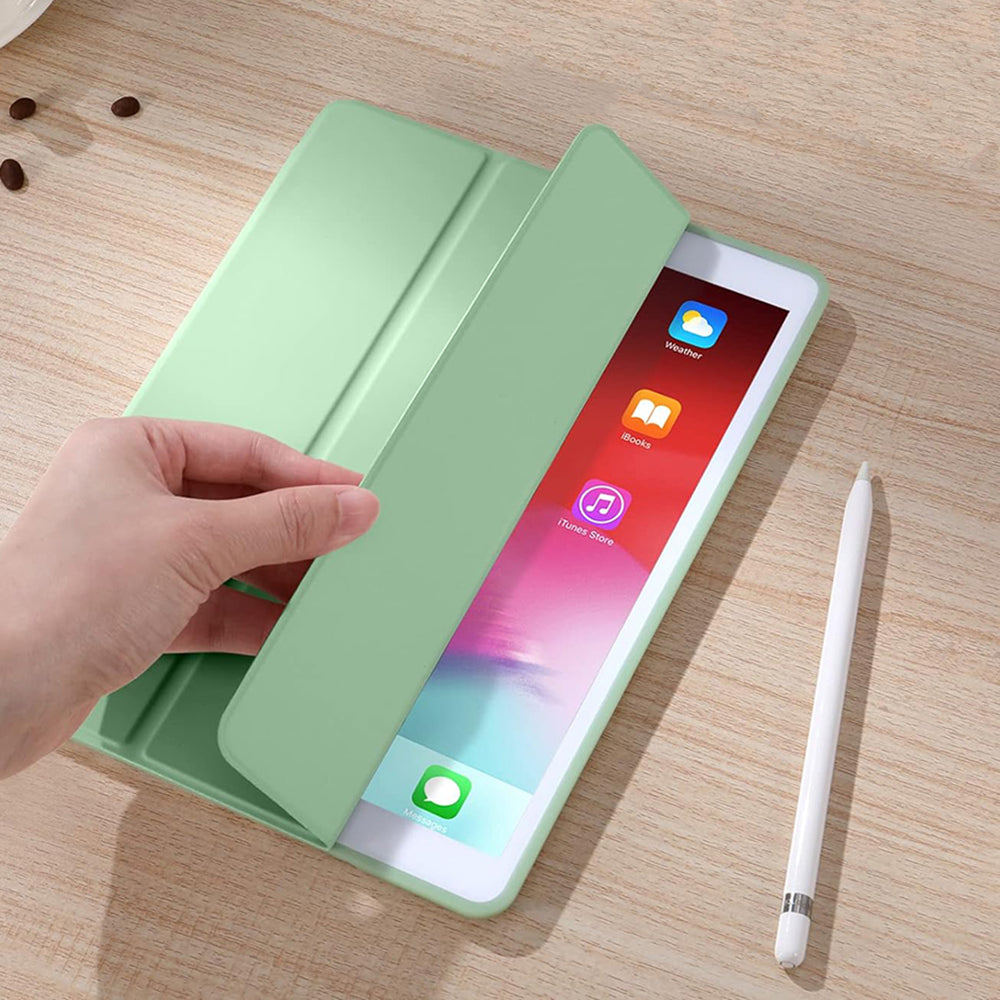 Hülle für Apple iPad 10.2 (2021) / 10.2 (2020) / 10.2 (2019), Techsuit, Flex Trifold, Schwarz