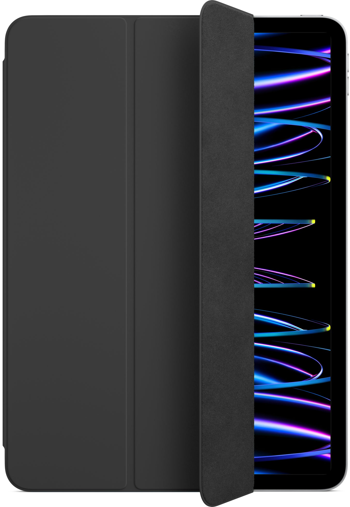 Hülle für Apple iPad Pro 12.9 (2022) / Pro 12.9 (2021) / Pro 12.9 (2020) / Pro 12.9 (2018), Smart Folio, Schwarz MXT92ZM/A
