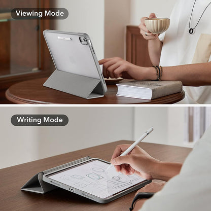 Hülle für Apple iPad (2025) / (2022), ESR, Ascend Hybrid, Grau