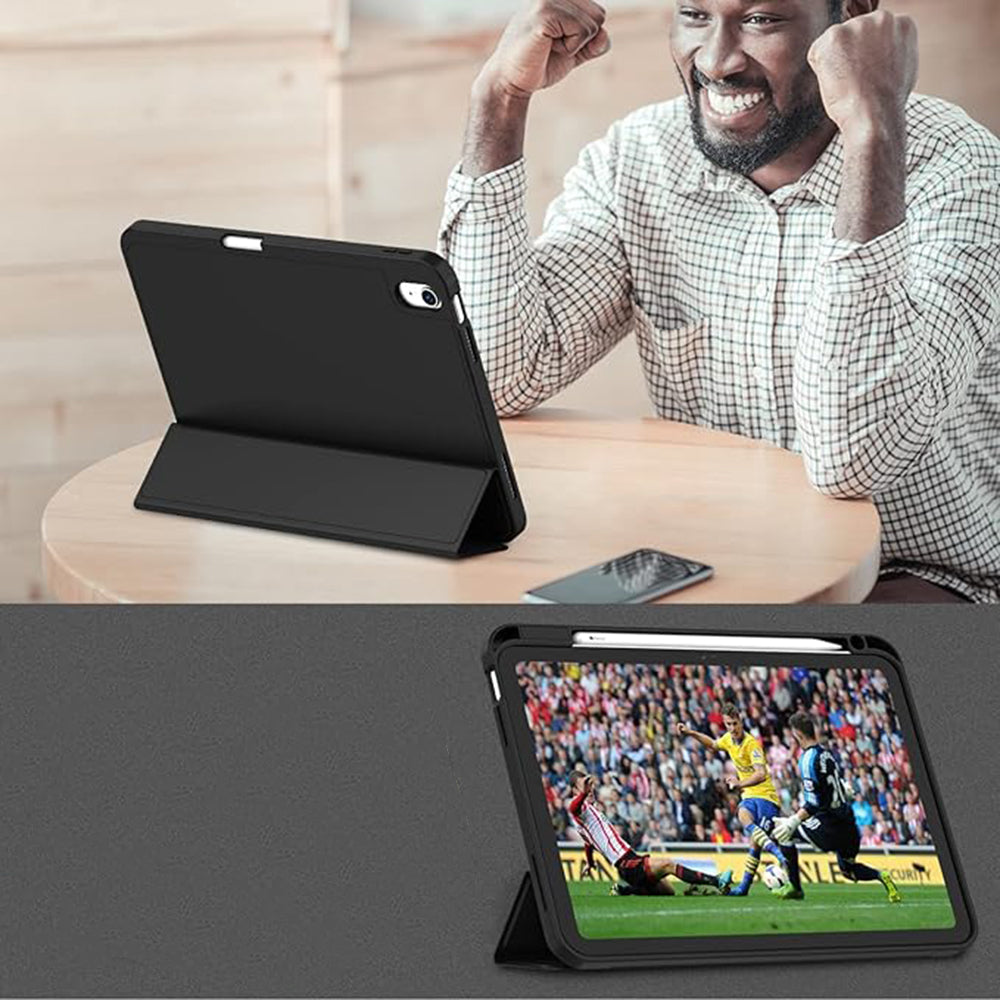Case for Apple iPad (2025) / (2022), Techsuit, Flex Trifold, Navy Blue