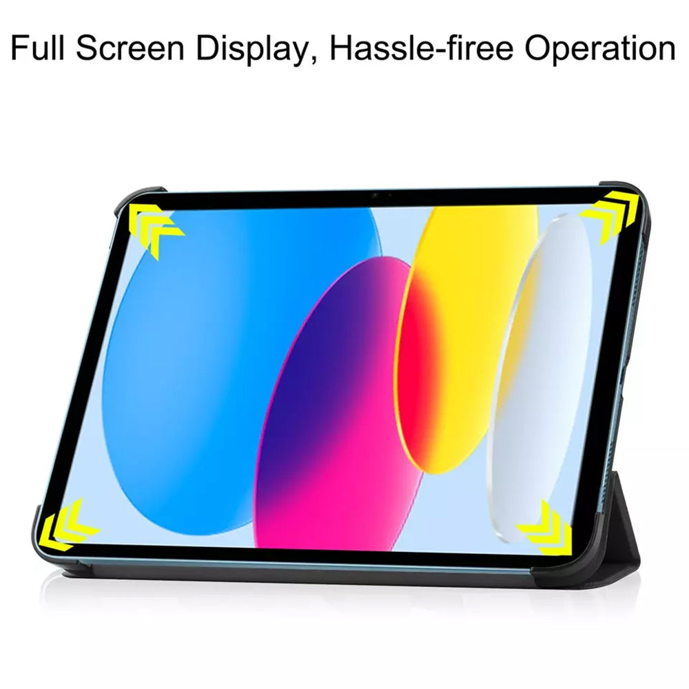 Case for Apple iPad (2025) / (2022), Techsuit, FoldPro, Blue