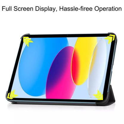 Case for Apple iPad (2025) / (2022), Techsuit, FoldPro, Blue