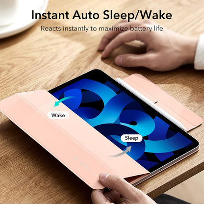 Étui pour Apple iPad Air 11 (2024) / Air (2022) / Air (2020) / Pro 11 (2018), ESR, Rebound, Rose Doré
