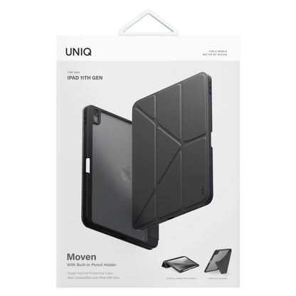 Hülle für Apple iPad Air 11 (2024), UNIQ, Moven, Schwarz