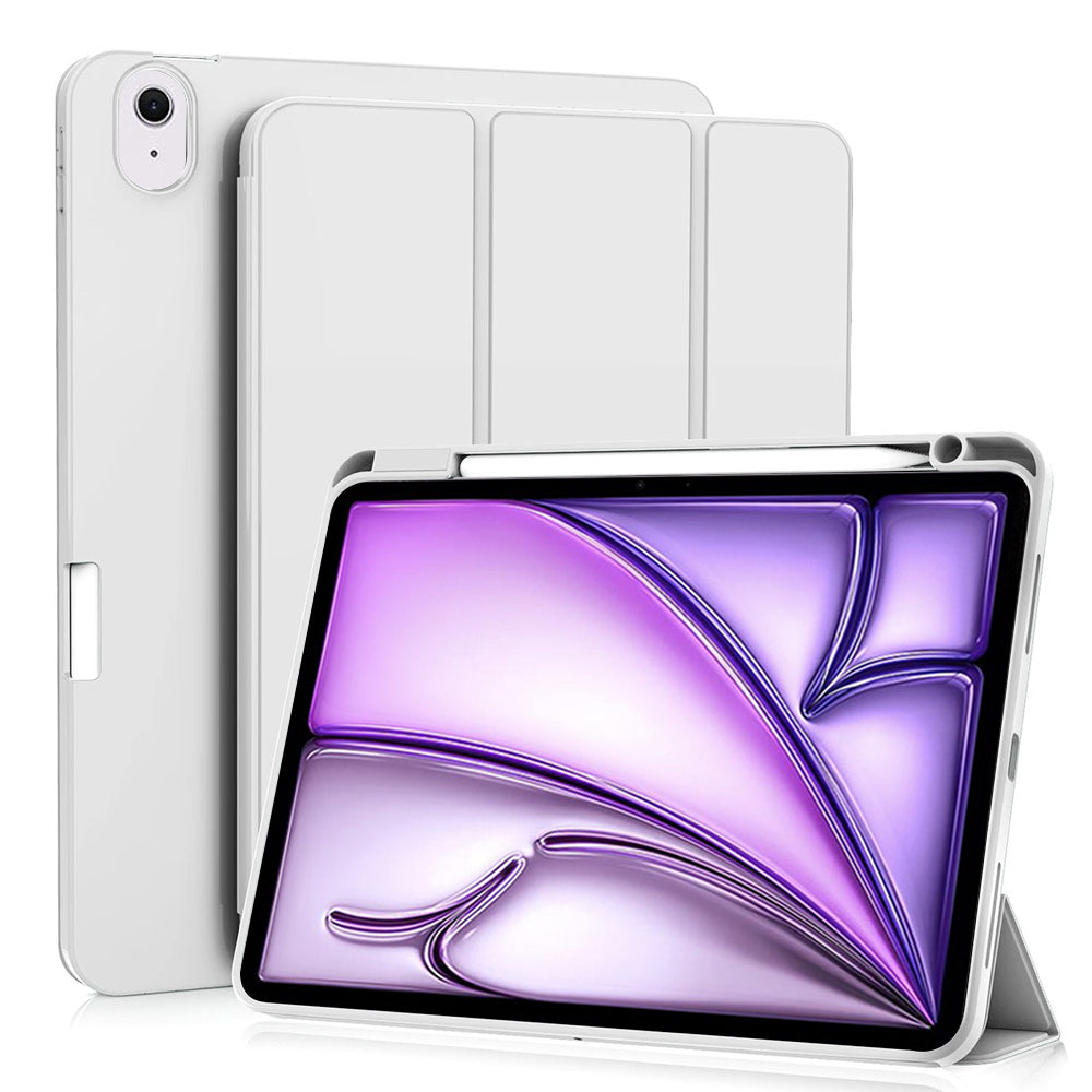 Hülle für Apple iPad Air 11 (2026) / iPad Air 11 (2025) / Air 11 (2024), Techsuit, Flex Trifold, Grau