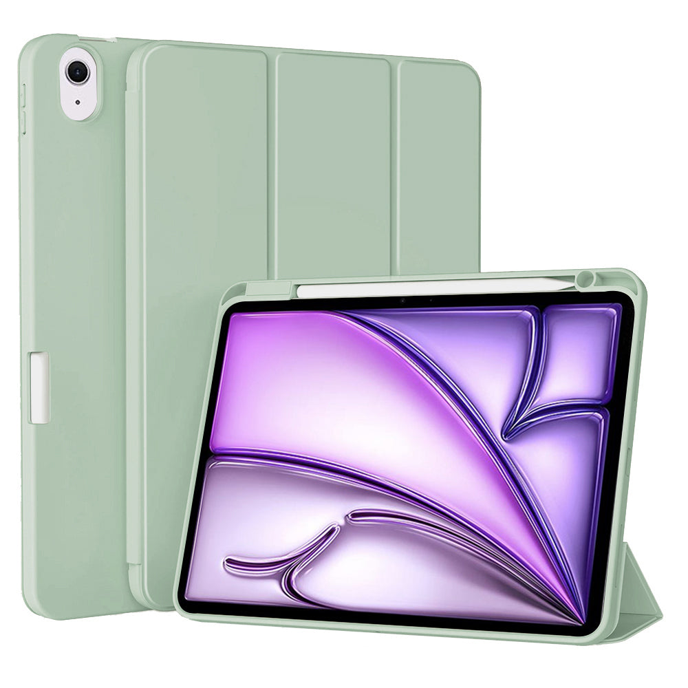 Housse pour Apple iPad Air 11 (2026) / iPad Air 11 (2025) / Air 11 (2024), Techsuit, Flex Trifold, Vert Matcha