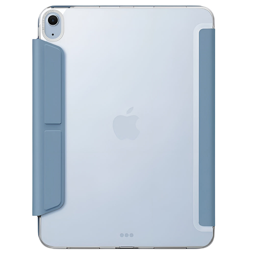 Étui pour Apple iPad Air 11 (2026) / Air 11 (2025) / Air 11 (2024) / Air (2022) / Air (2020), UNIQ, Camden Click, Bleu Gris