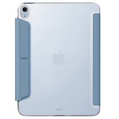 Étui pour Apple iPad Air 11 (2026) / Air 11 (2025) / Air 11 (2024) / Air (2022) / Air (2020), UNIQ, Camden Click, Bleu Gris