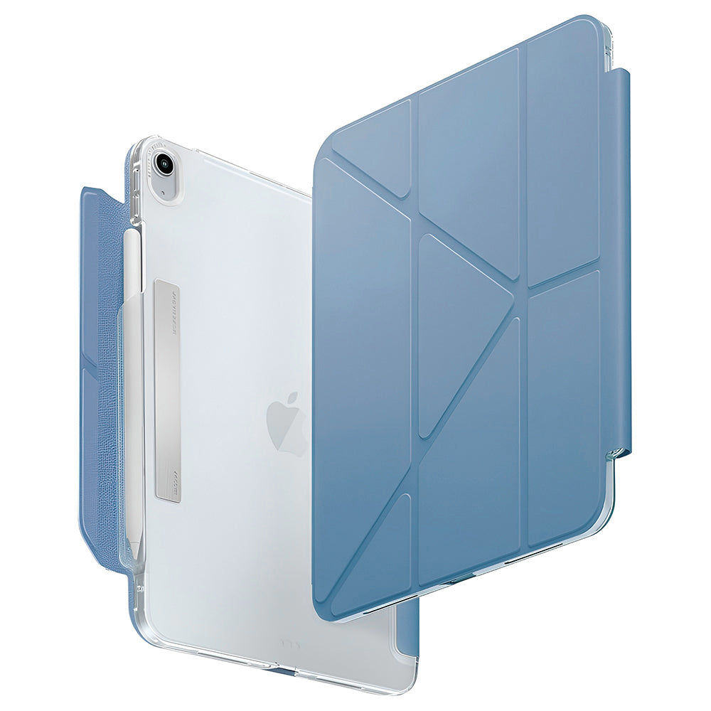 Étui pour Apple iPad Air 11 (2026) / Air 11 (2025) / Air 11 (2024) / Air (2022) / Air (2020), UNIQ, Camden Click, Bleu Gris