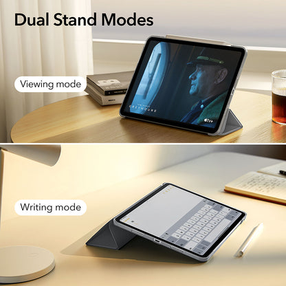 Hülle für Apple iPad Air 13 (2026) / Air 13 (2025) / Air 13 (2024), ESR, Ascend Trifold, Satin Grau
