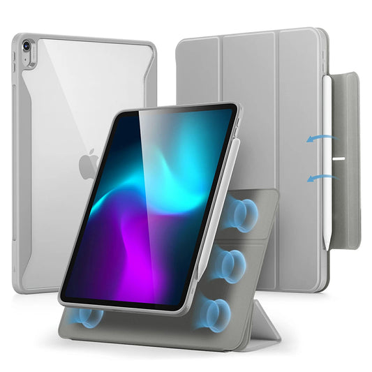 Étui pour Apple iPad Air 13 (2025) / Air 13 (2024), ESR, Rebound Hybrid, Gris