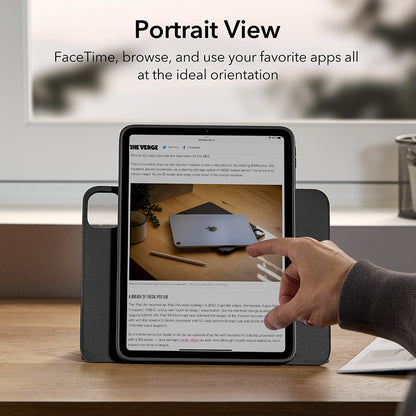 Étui pour Apple iPad Air 13 (2025) / Air 13 (2024), ESR, Shift, Marron