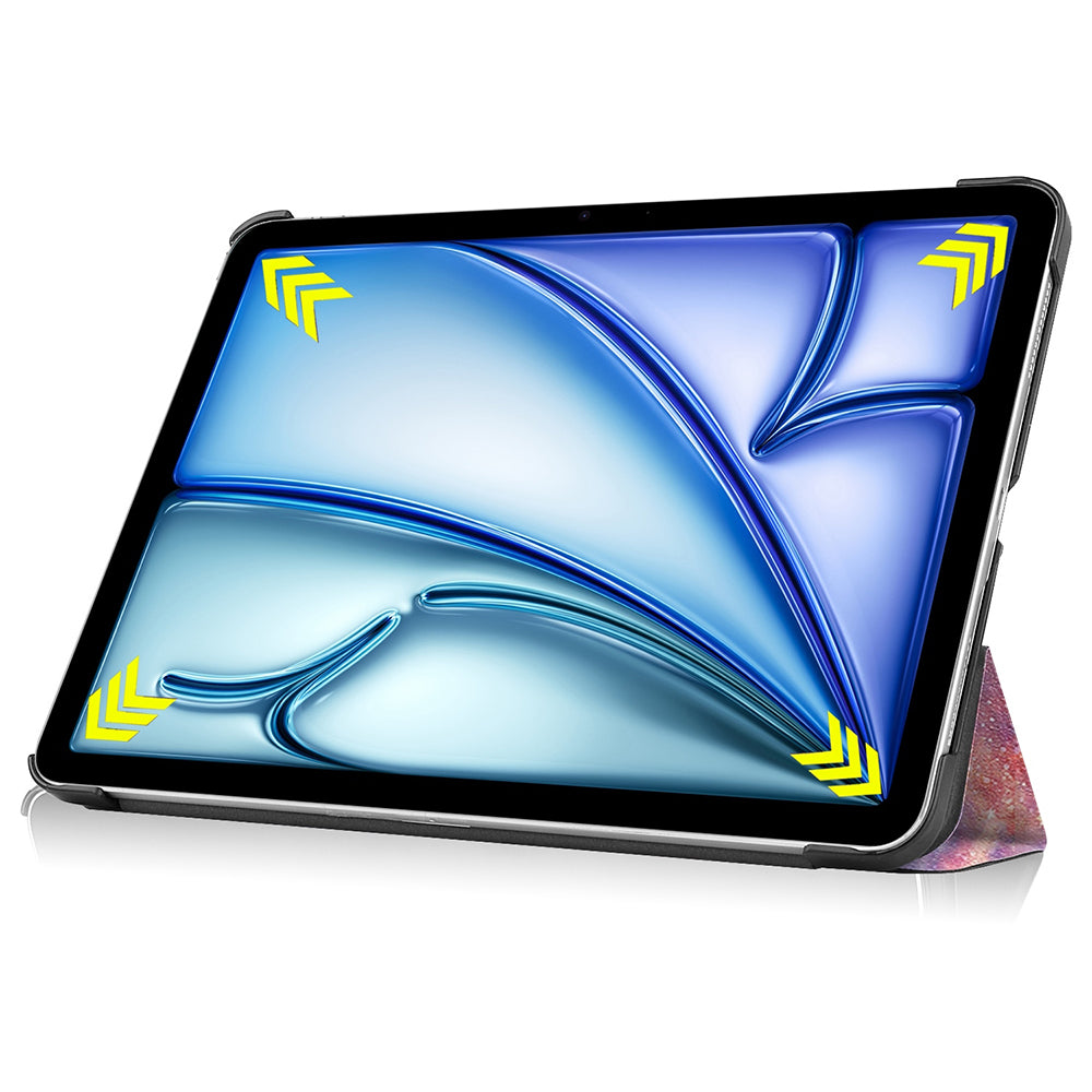 Coque pour Apple iPad Air 13 (2026) / Air 13 (2025) / Air 13 (2024), Techsuit, FoldPro Galaxy, Multicolore