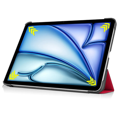 Coque pour Apple iPad Air 13 (2026) / Air 13 (2025) / Air 13 (2024), Techsuit, FoldPro, Rouge