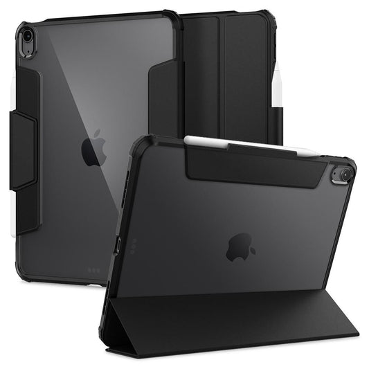 Étui pour Apple iPad Air (2022) / Air (2020), Spigen, Ultra Hybrid Pro, Noir