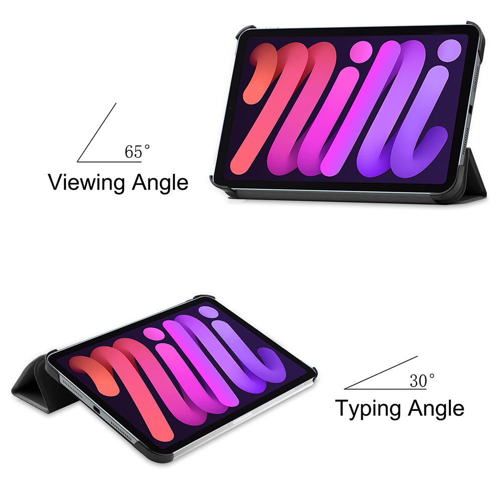 Coque pour Apple iPad mini (2024) / mini (2021), Techsuit, FoldPro, Noire