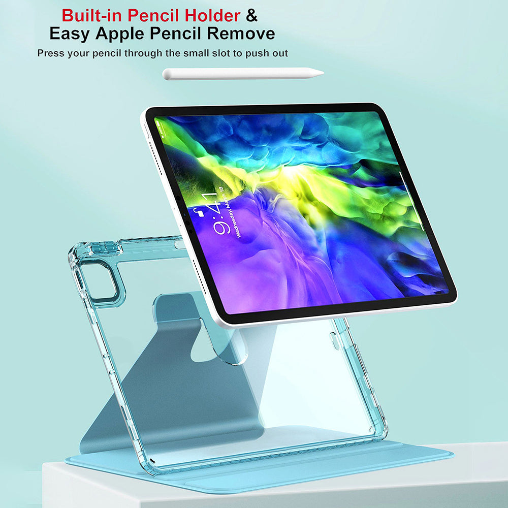 Case for Apple iPad Pro 11 (2024), Techsuit, Crystal Vision, Black