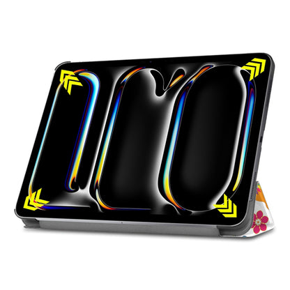 Coque pour Apple iPad Pro 11 (2024), Techsuit, FoldPro Butterfly, Multicolore