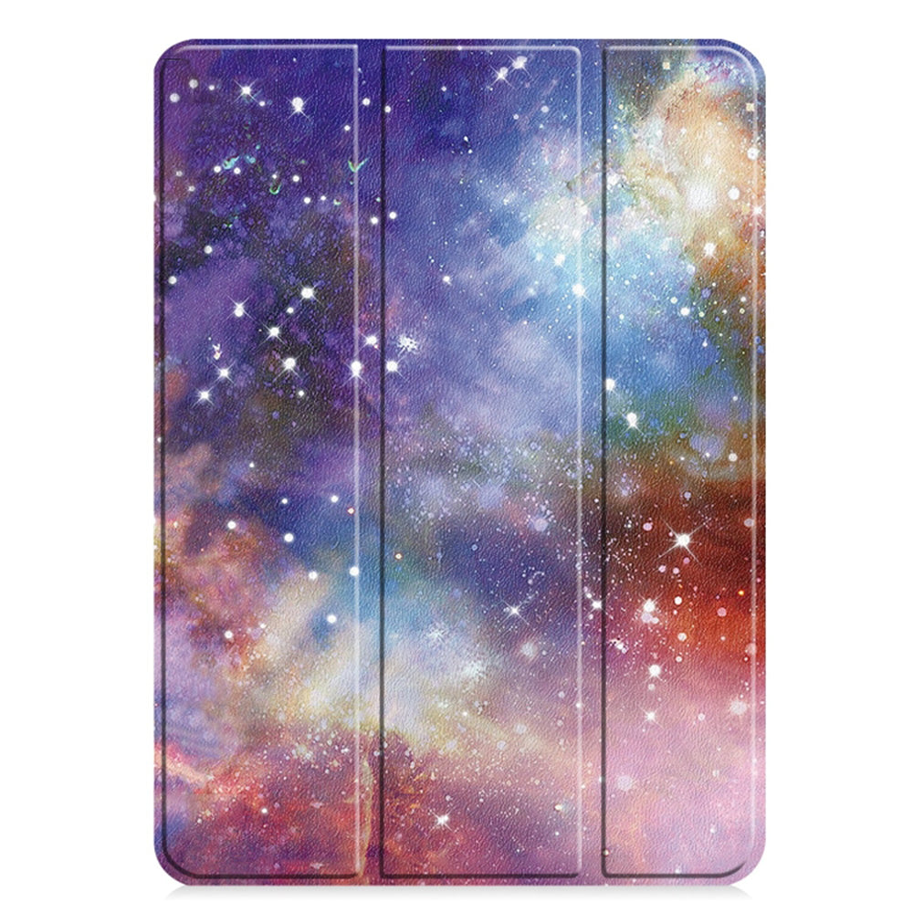 Coque pour Apple iPad Pro 11 (2024), Techsuit, FoldPro Galaxy, Multicolore