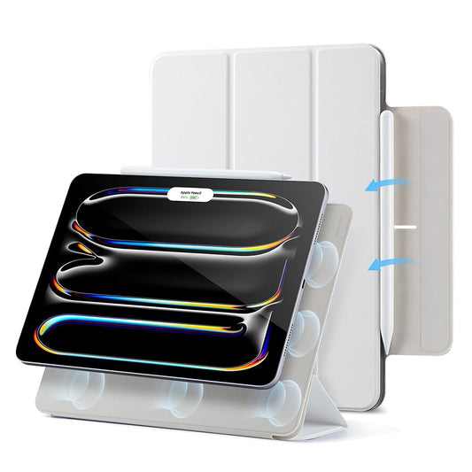 Coque pour Apple iPad Pro 13 (2024), ESR, Rebound, Blanche