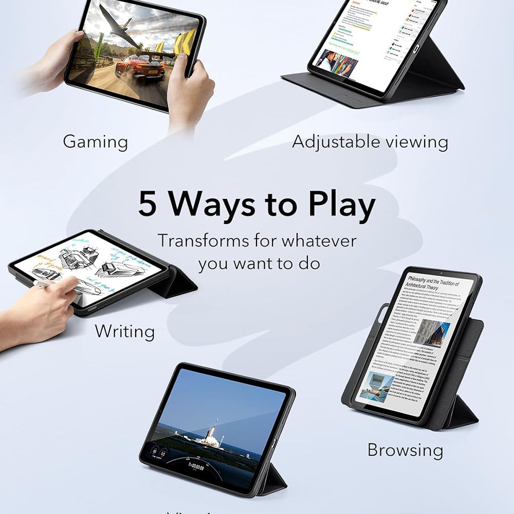 Hülle für Apple iPad Pro 13 (2024), ESR, Rebound Hybrid, Lila