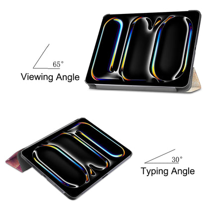 Coque pour Apple iPad Pro 13 (2024), Techsuit, FoldPro Galaxy, Multicolore