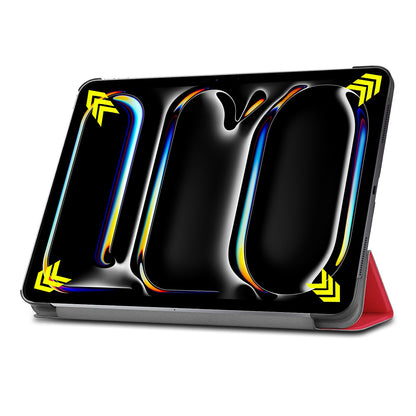 Case for Apple iPad Pro 13 (2024), Techsuit, FoldPro, Red