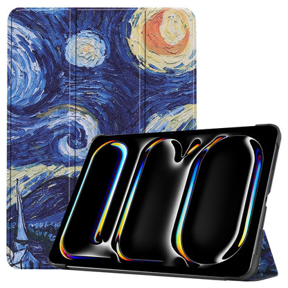 Coque pour Apple iPad Pro 13 (2024), Techsuit, FoldPro Starry Night, Multicolore