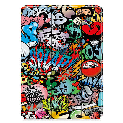 Hülle für Apple iPad Pro 13 (2024), Techsuit, FoldPro Urban Vibe, Mehrfarbig