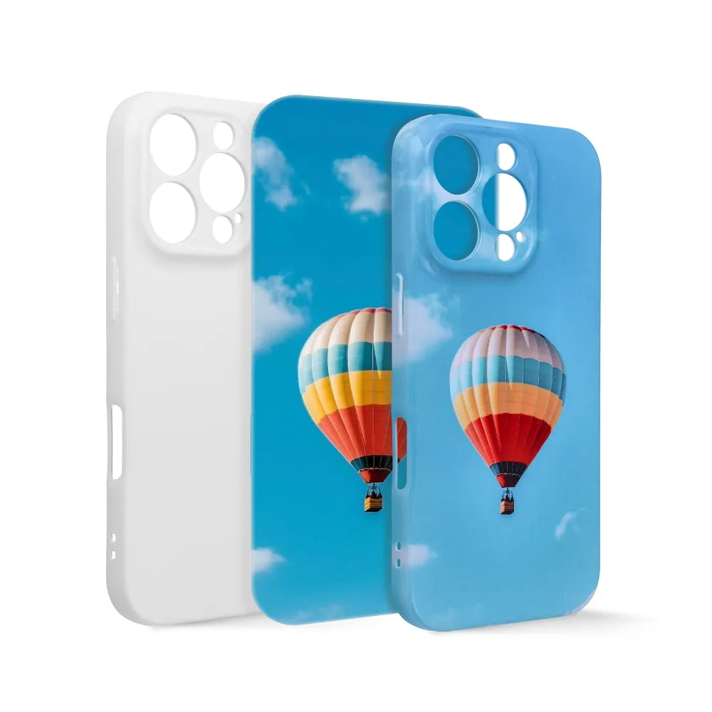 Sublimationshülle für Apple iPhone 16 Pro Max, OEM, Soft, Weiß