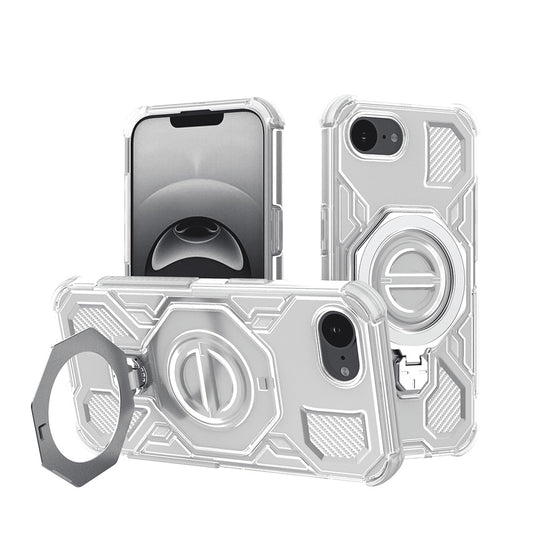 Case for Apple iPhone 17e / 16e, Techsuit, Carbon Shield Pro, White