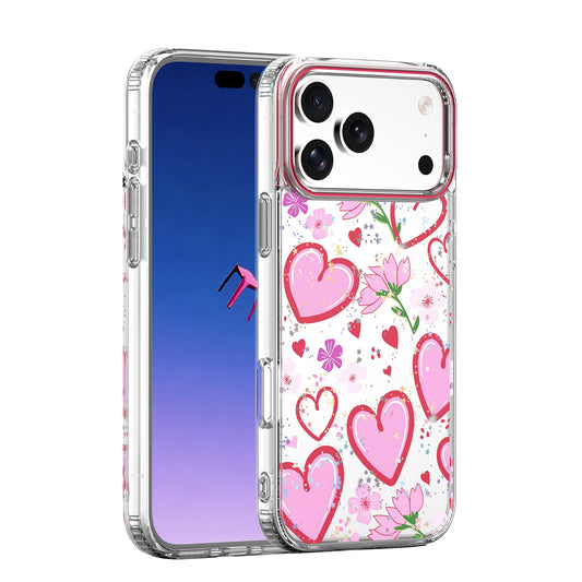 Coque pour Apple iPhone 16 Pro Max, OEM, Ultra Trendy Love 1, Multicolore