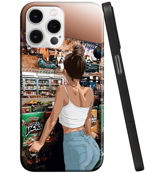 Case for Apple iPhone 14 Pro, Perfect Case, Favourites Series Girl, Multicolor