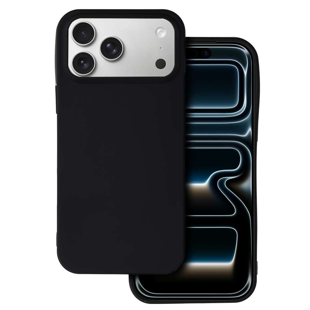Hülle für Apple iPhone 17 Pro Max, OEM, Matt, Schwarz