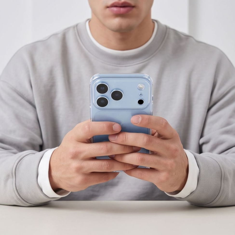 Hülle für Apple iPhone 18 Pro / 17 Pro, Tech-Protect, Flexair mit Displayschutz, Transparent